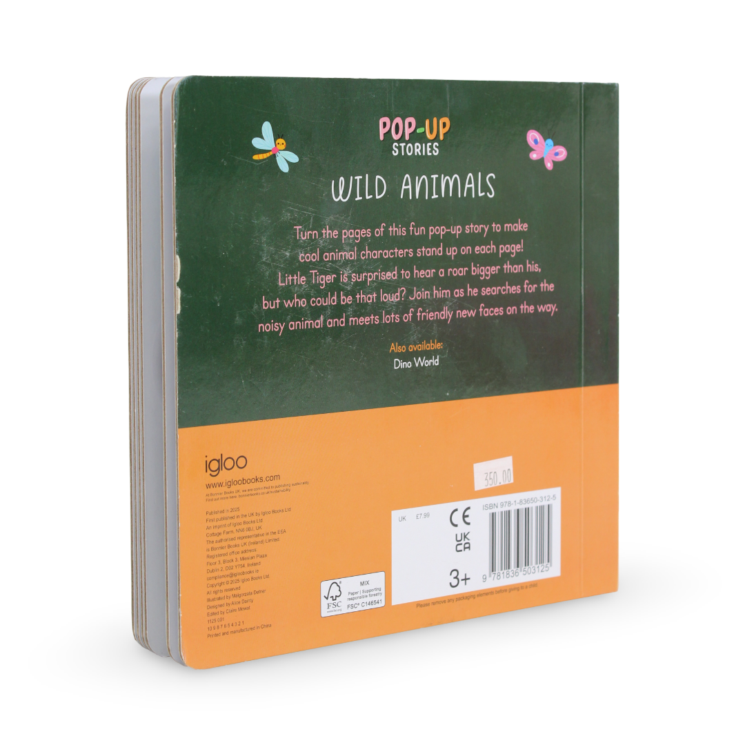 كتاب "قصص بوب-أب: الحيوانات البرية" من Igloo Books