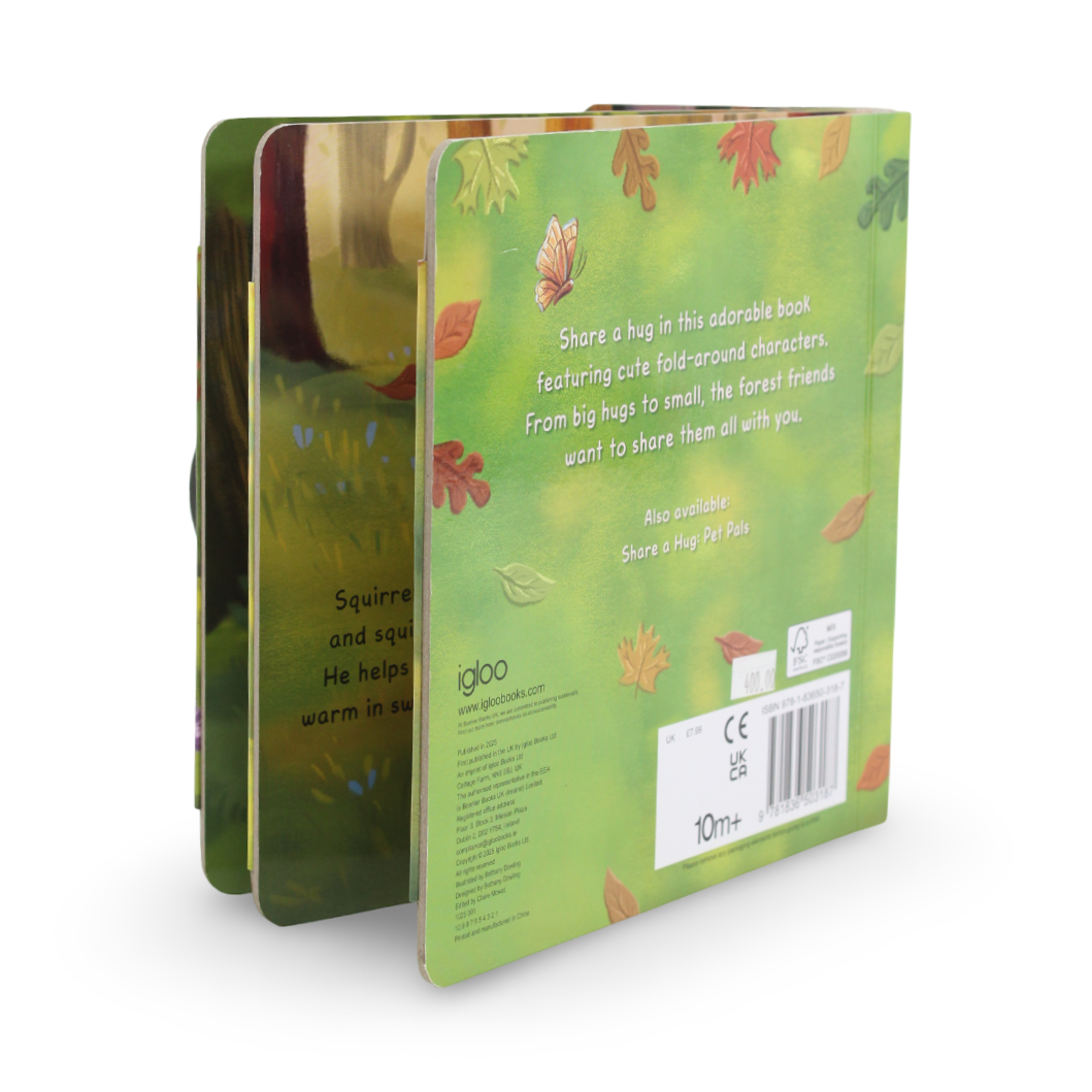 Igloo Books Share a Hug Forest Friends" Board Book