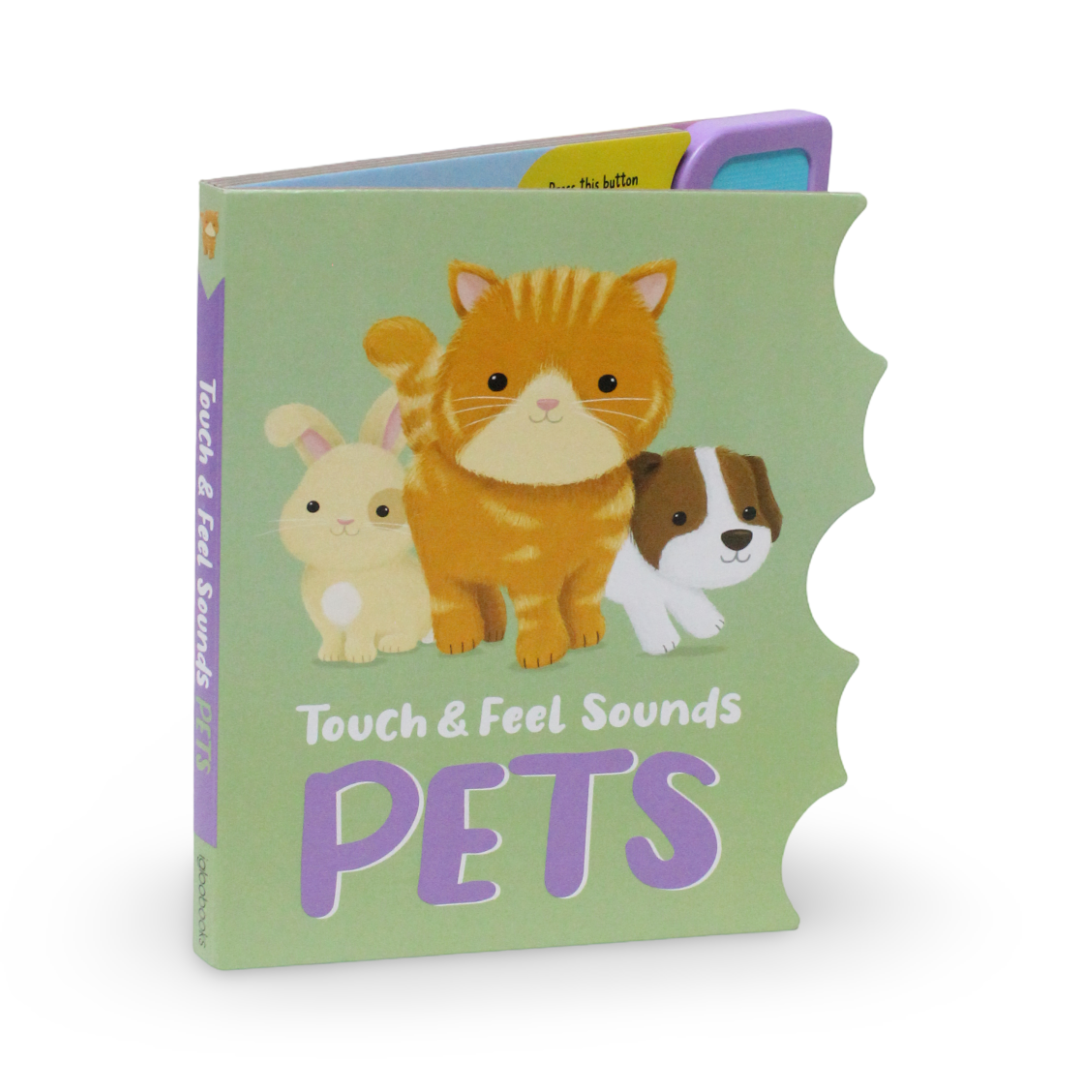 Igloo Books Touch & Feel Sounds: Pets Board Book