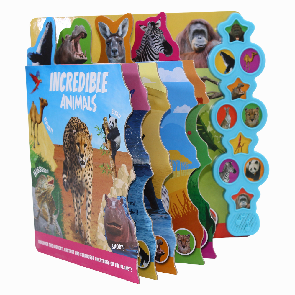 Igloo Book Animals Interactive Children's Sound Board Book