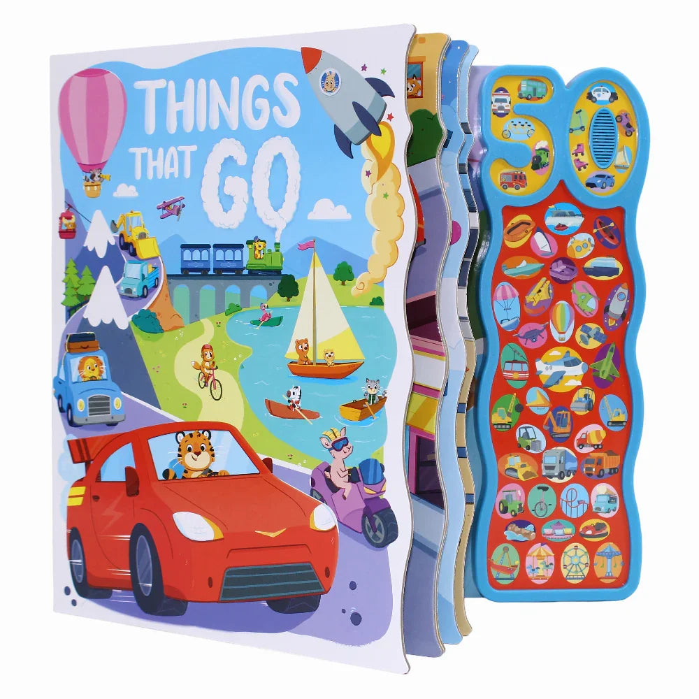 Things That Go (50-Button Sound Book) - Assortments - Igloo Books