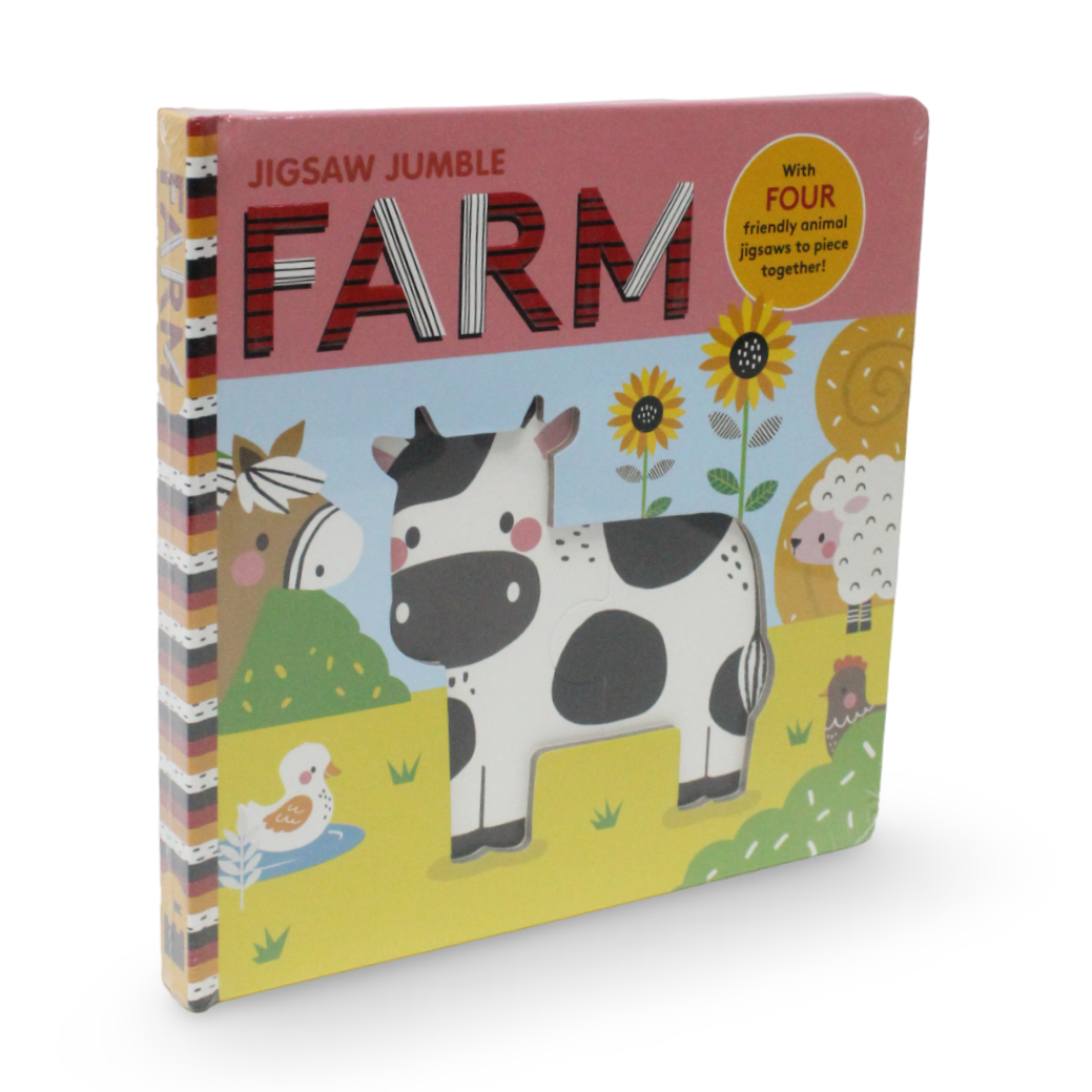 Jigsaw Jumble: Farm Board Book - Assortments - OKO