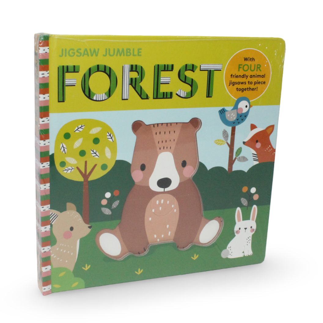 Jigsaw Jumble: Forest Board Book - Assortments - OKO