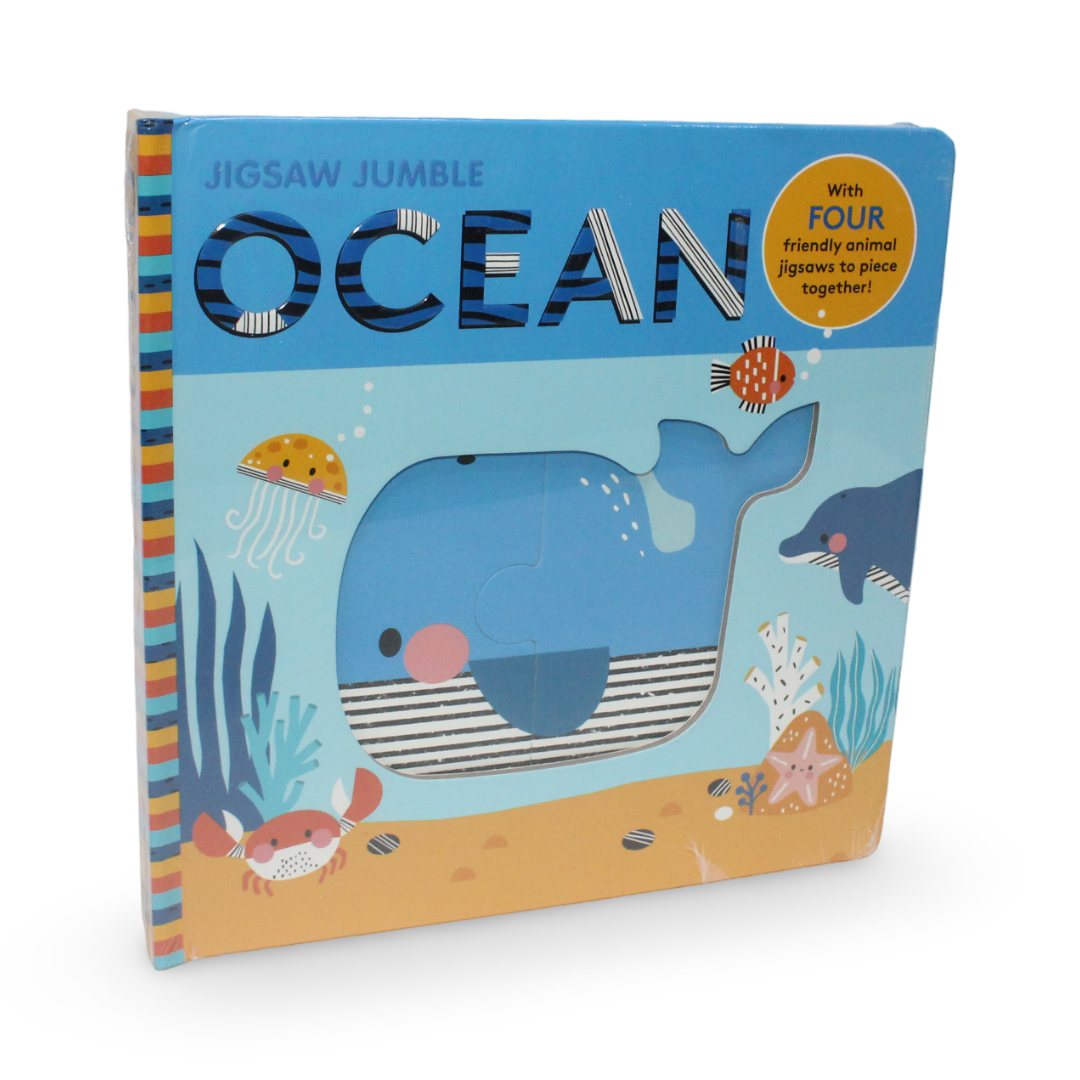 Jigsaw Jumble Ocean Board Book - Assortments - OKO
