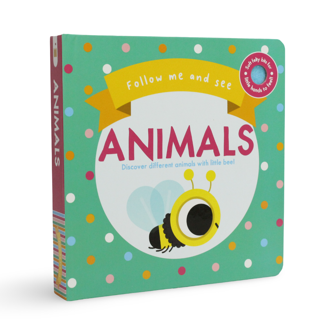 Follow Me and See "Animals" Board Book