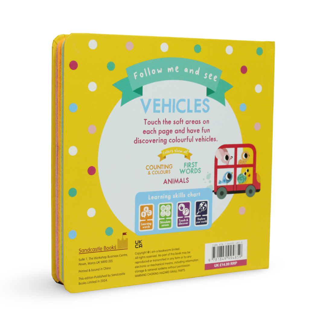 Follow Me and See "Vehicles" Board Book