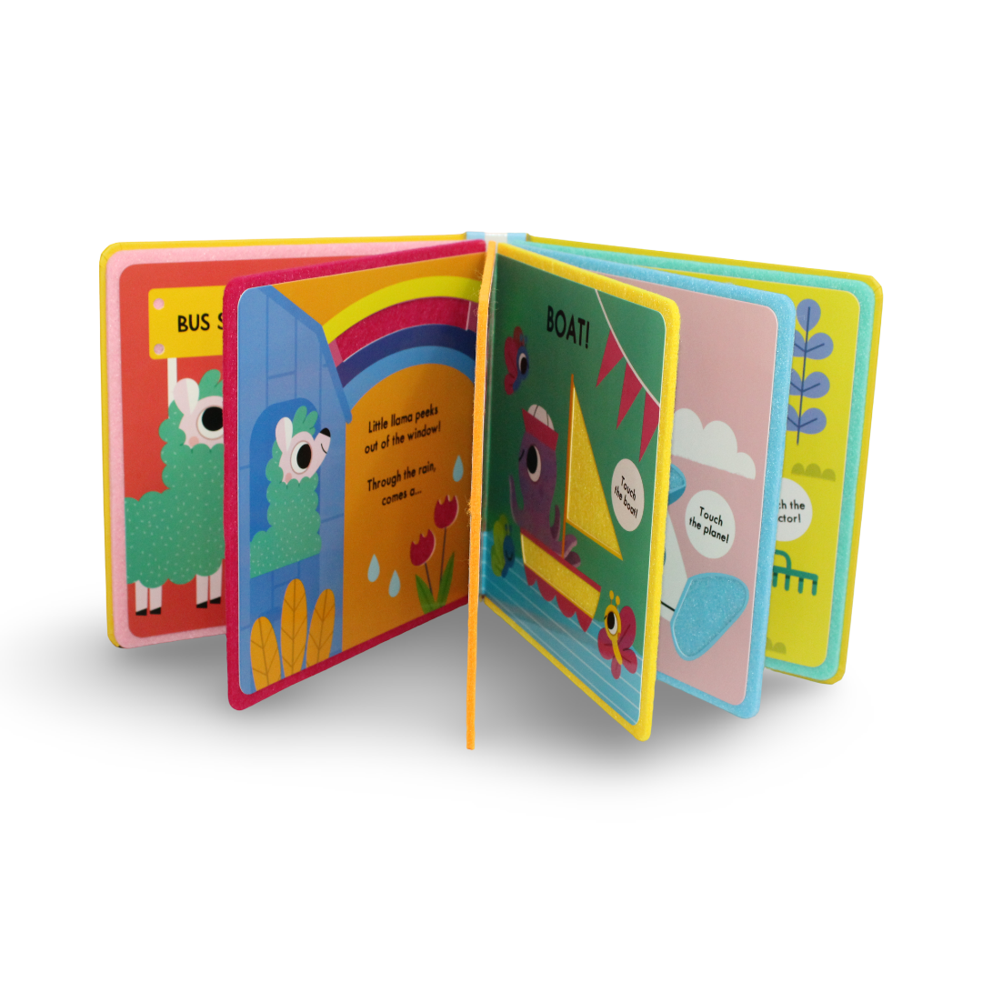 Follow Me and See "Vehicles" Board Book - Assortments - OKO