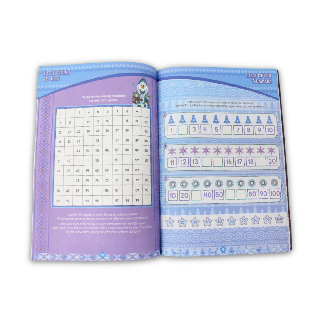 Centum Disney Learning Frozen "Numbers and Counting Practice" Book 4+ - Assortments