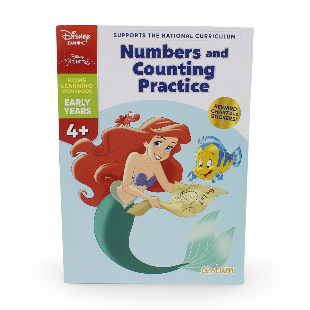 Disney Learning: Numbers and Counting Practice 4+ - Assortments - Emco