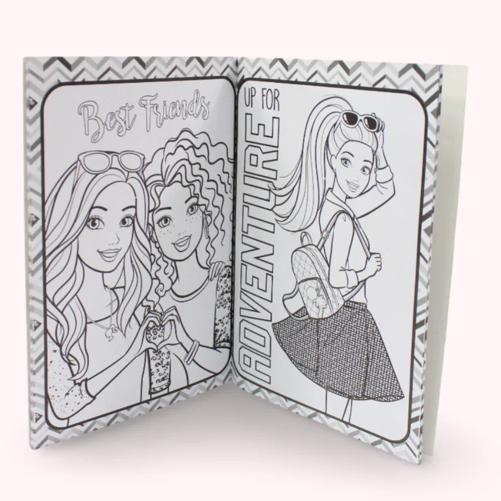 Barbie Coloring Fun