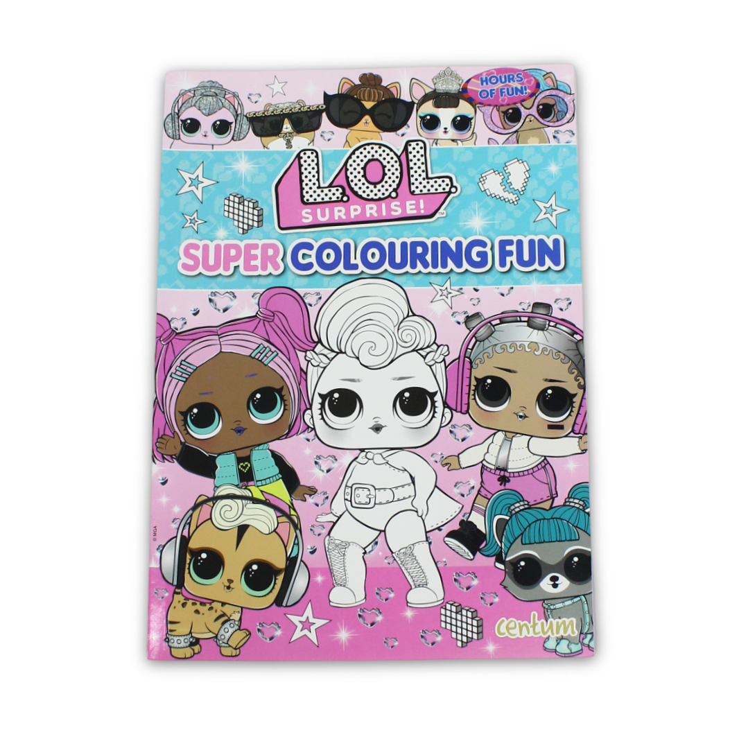 Centum Books L.O.L. Surprise! Super Colouring Fun Book
