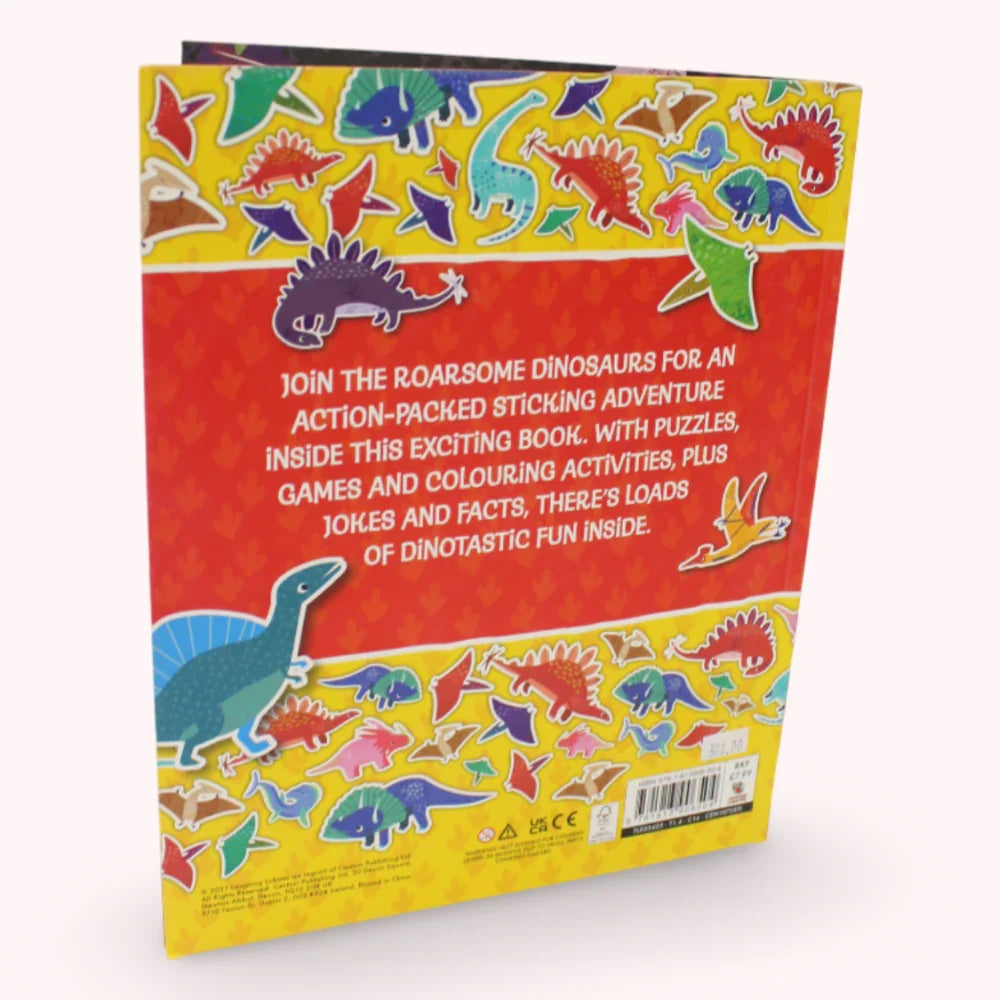 Dinosaur Danger 2001 Sticker Fun Book - Assortments - OKO