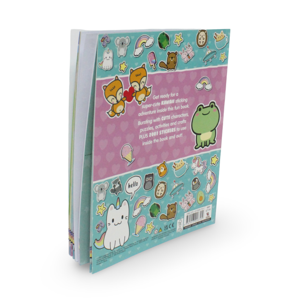 Cute Kawaii Friends 2001 Sticker Book