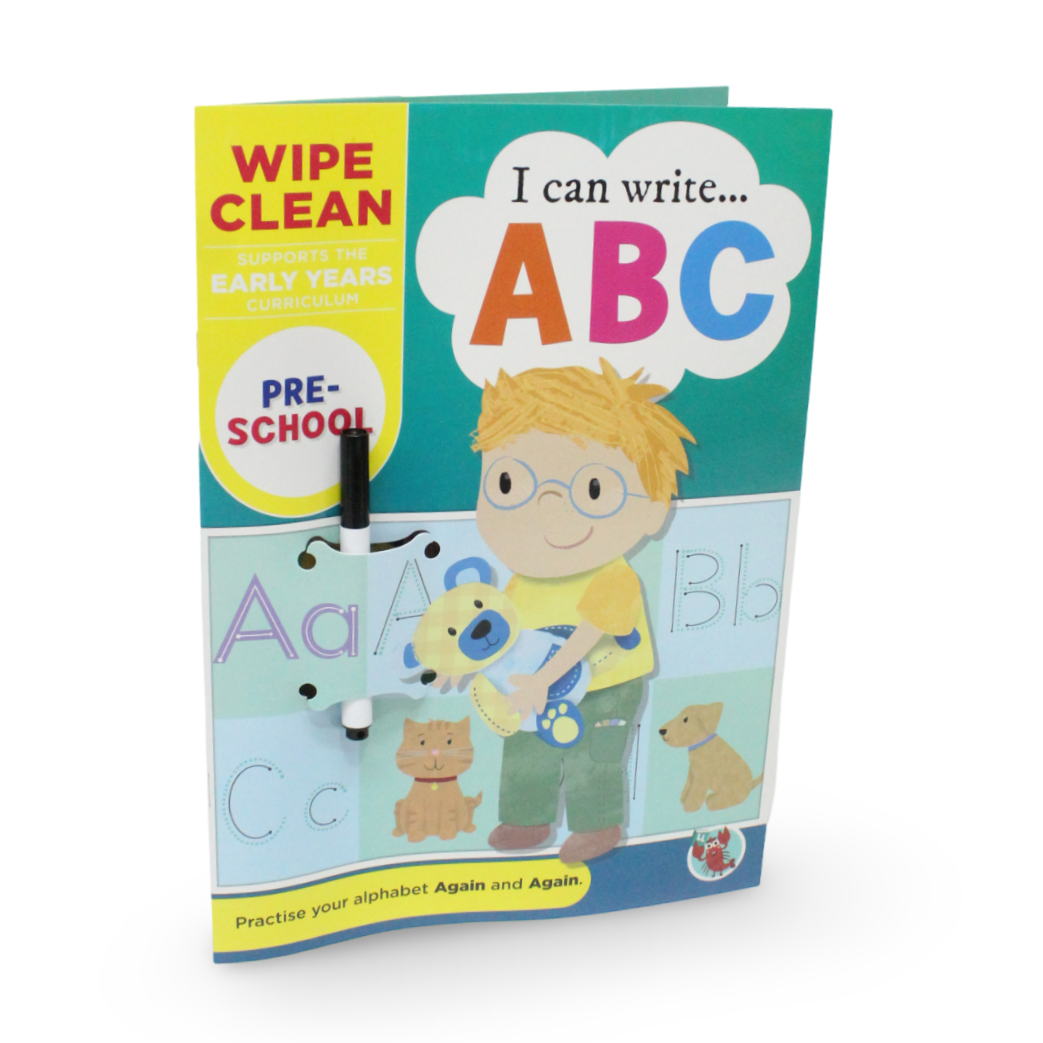 Wipe Clean I Can Write A B C