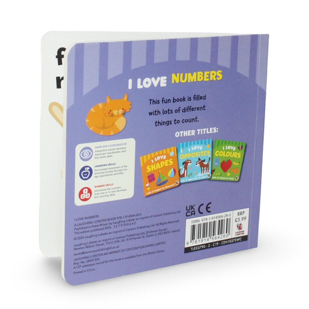 Centum "I Love Numbers" Board Book