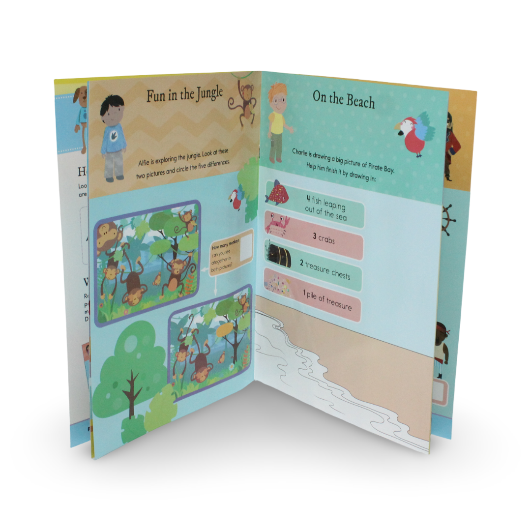 "Wipe Clean: It's Fun to... Count" Activity Book - Assortments - OKO