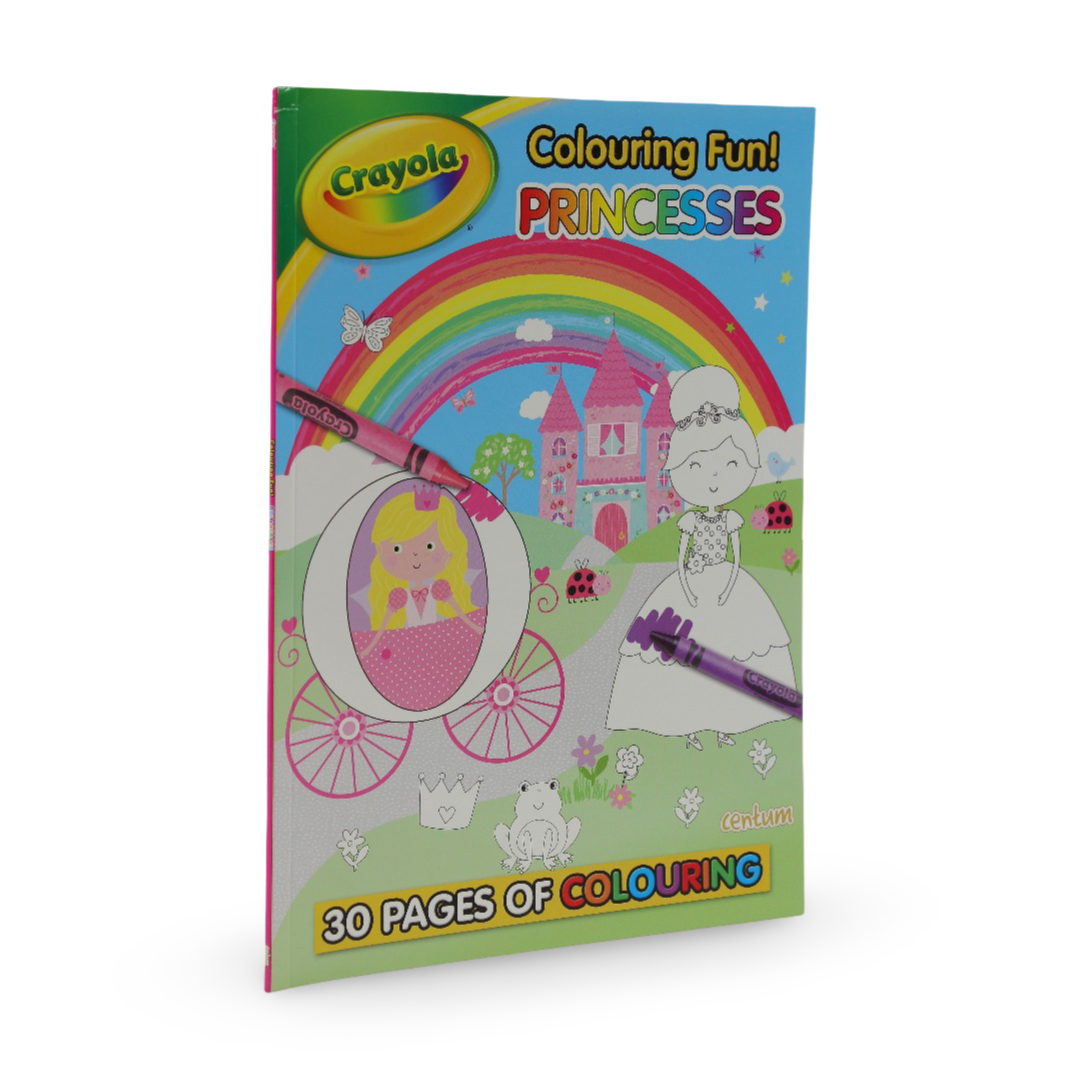 Crayola Princess World Coloring Book