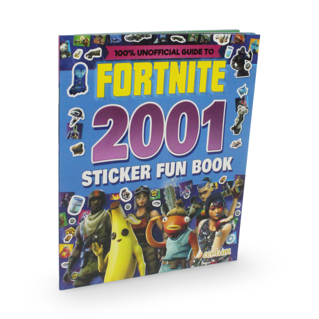 Centum Books Fortnite 2001 Sticker Fun Book - Assortments
