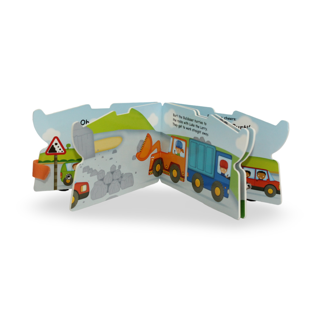 Yoyo Books Rolling Wheels Board Book - Assortments