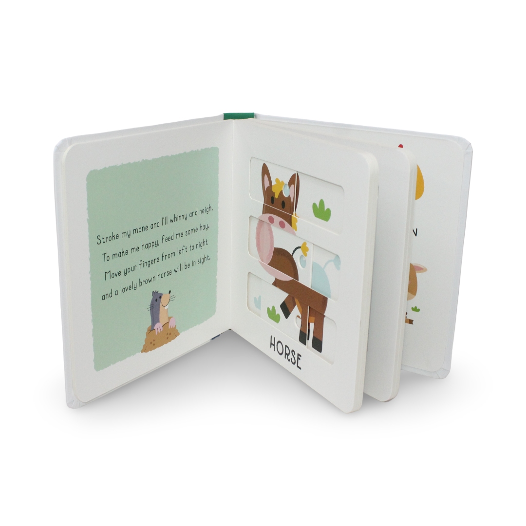 YoYo Books My First Sliding Puzzles Farm Animals - Assortments
