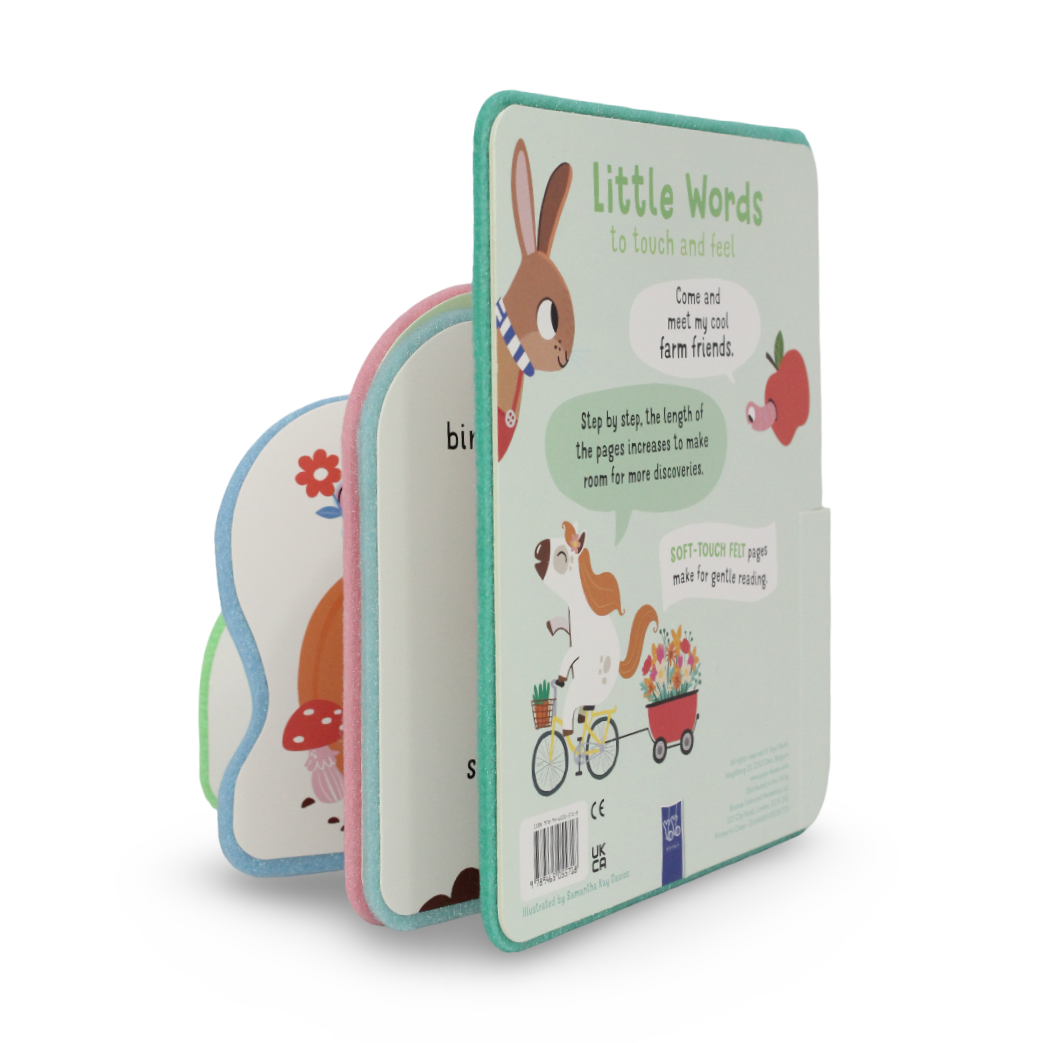 Yoyo Books "Little Words to Touch and Feel" Board Book