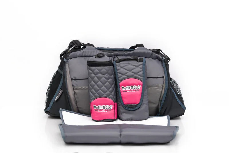 Petit Bebe Smart Gear Diaper Bag – Fuchsia