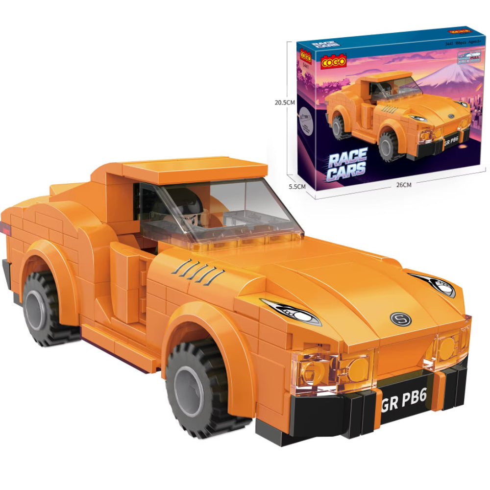 Cogo Racing Series Building Block Set – 186 Pcs - Toys