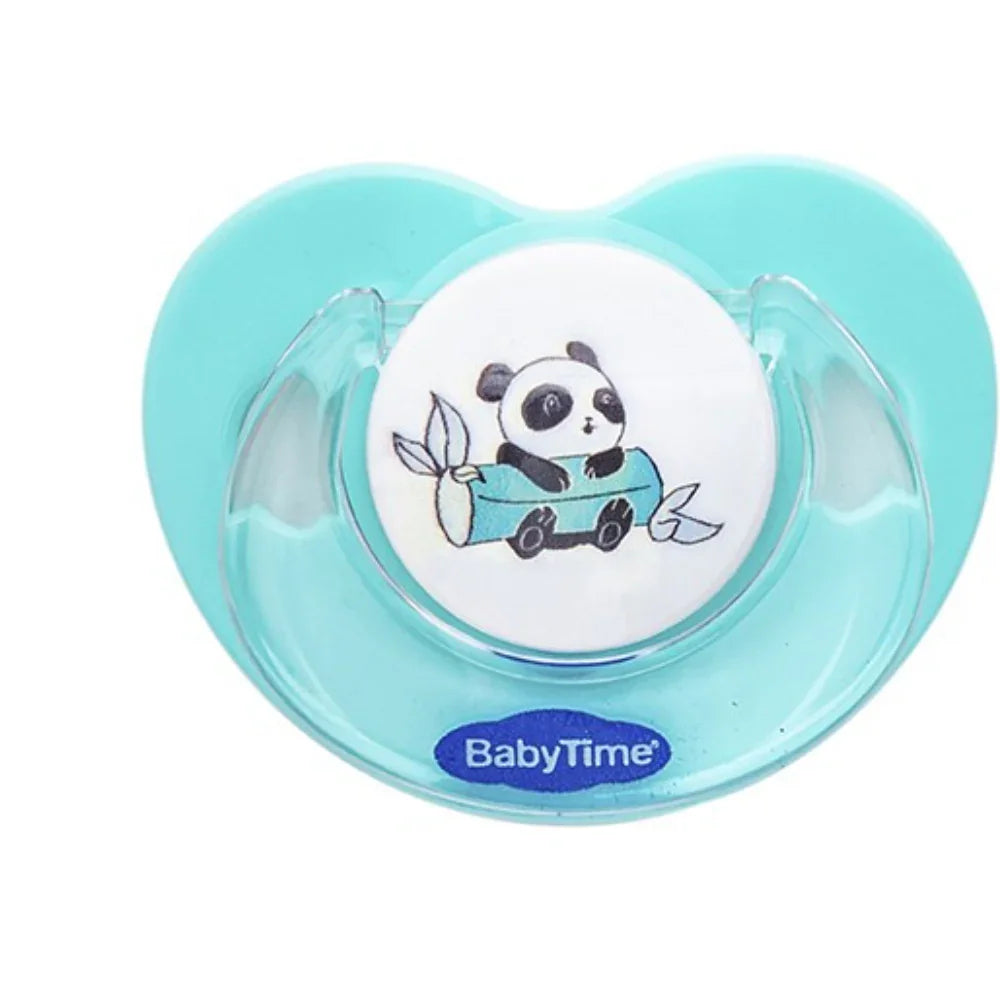 Baby Time Silicone Orthodontic Soother Opaque