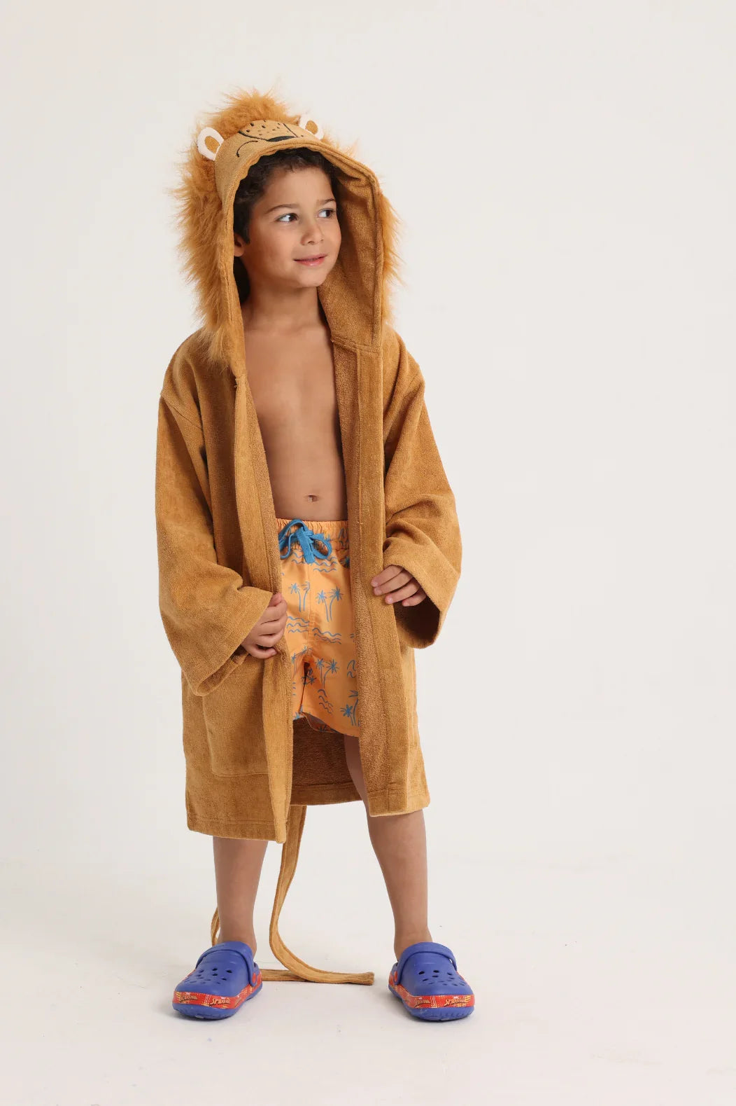 Unisex Baby Swim Robe – Lion Design - Clothing - Playmore
