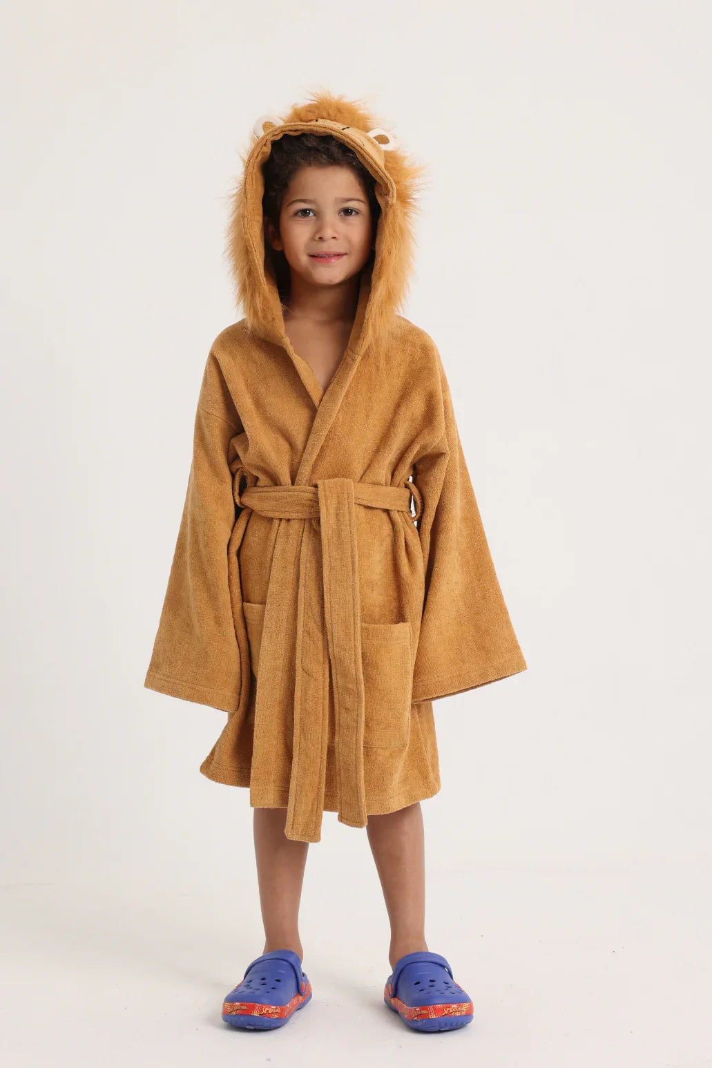 Unisex Baby Swim Robe – Lion Design