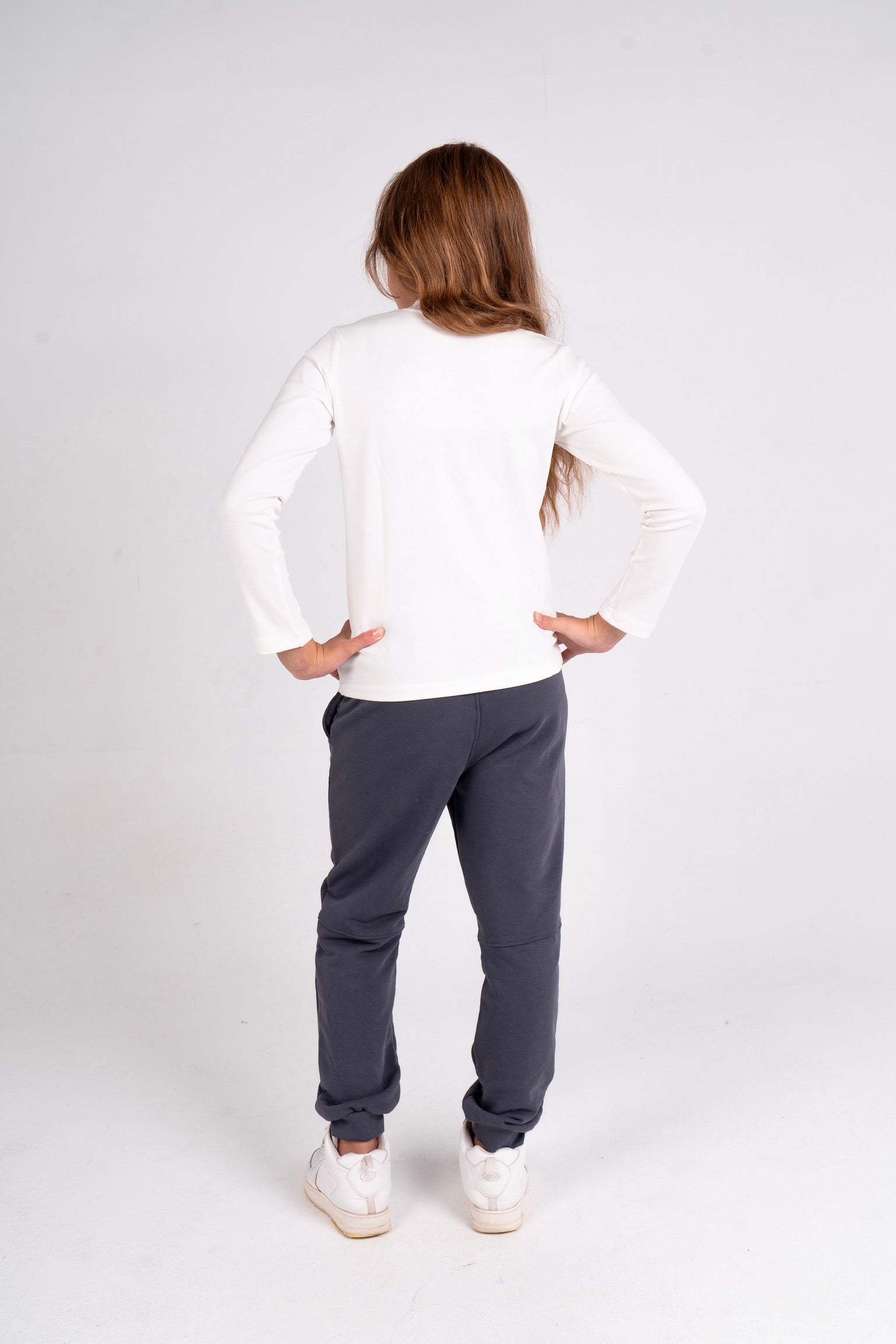 Unisex Plain Sweatpants – Dark Grey