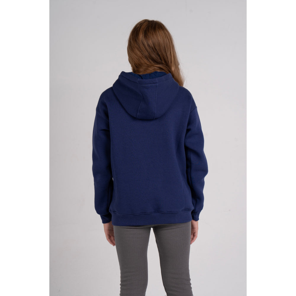 Unisex Long-Sleeved Hoodie – Navy