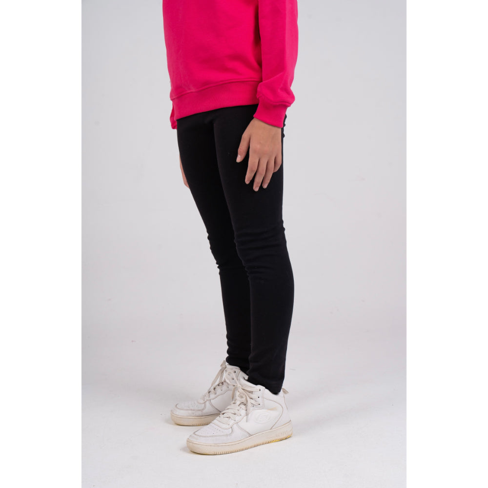 Girls Soft & Stretchy Everyday Leggings – Black