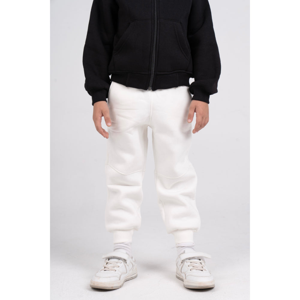 Unisex Plain Sweatpants – Off-White - Clothing - Ourkids