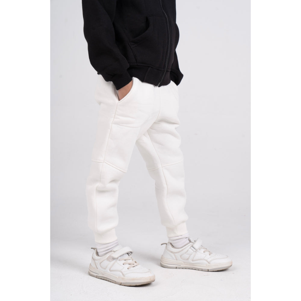 Unisex Plain Sweatpants – Off-White