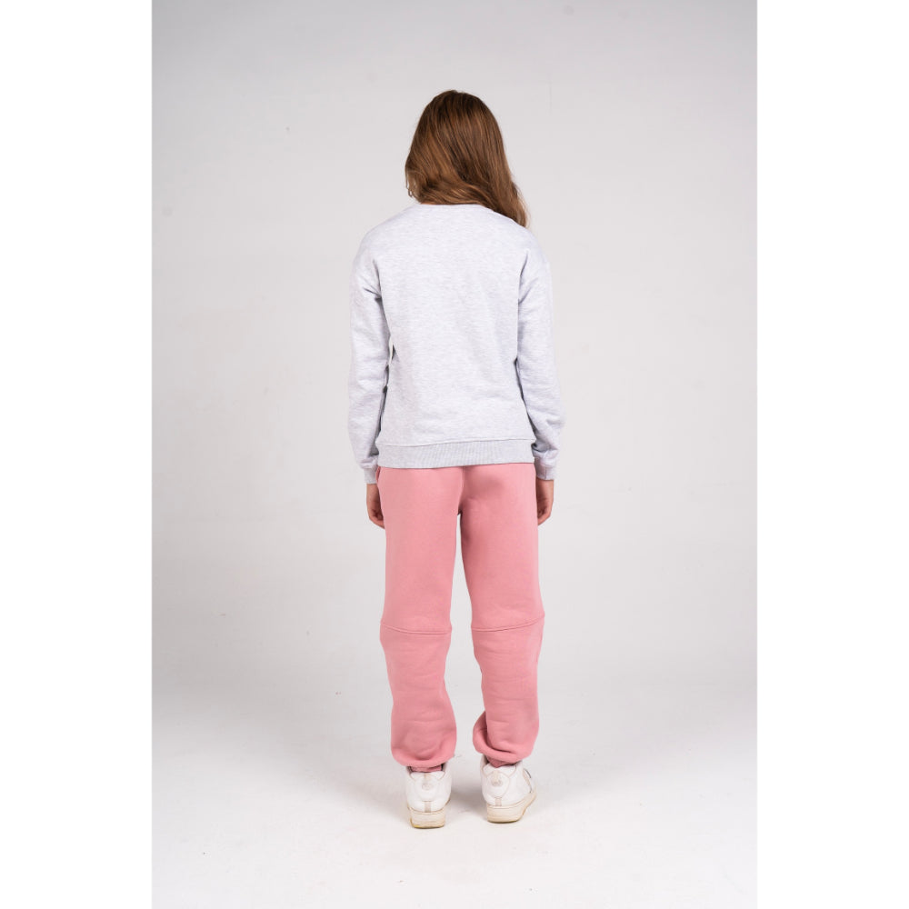 Unisex Plain Cotton Sweatshirt – Grey