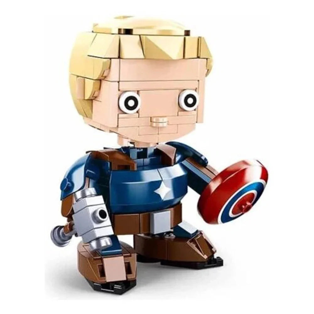 Sluban Qbricks Caption American Character Blocks Set - 179 Pcs