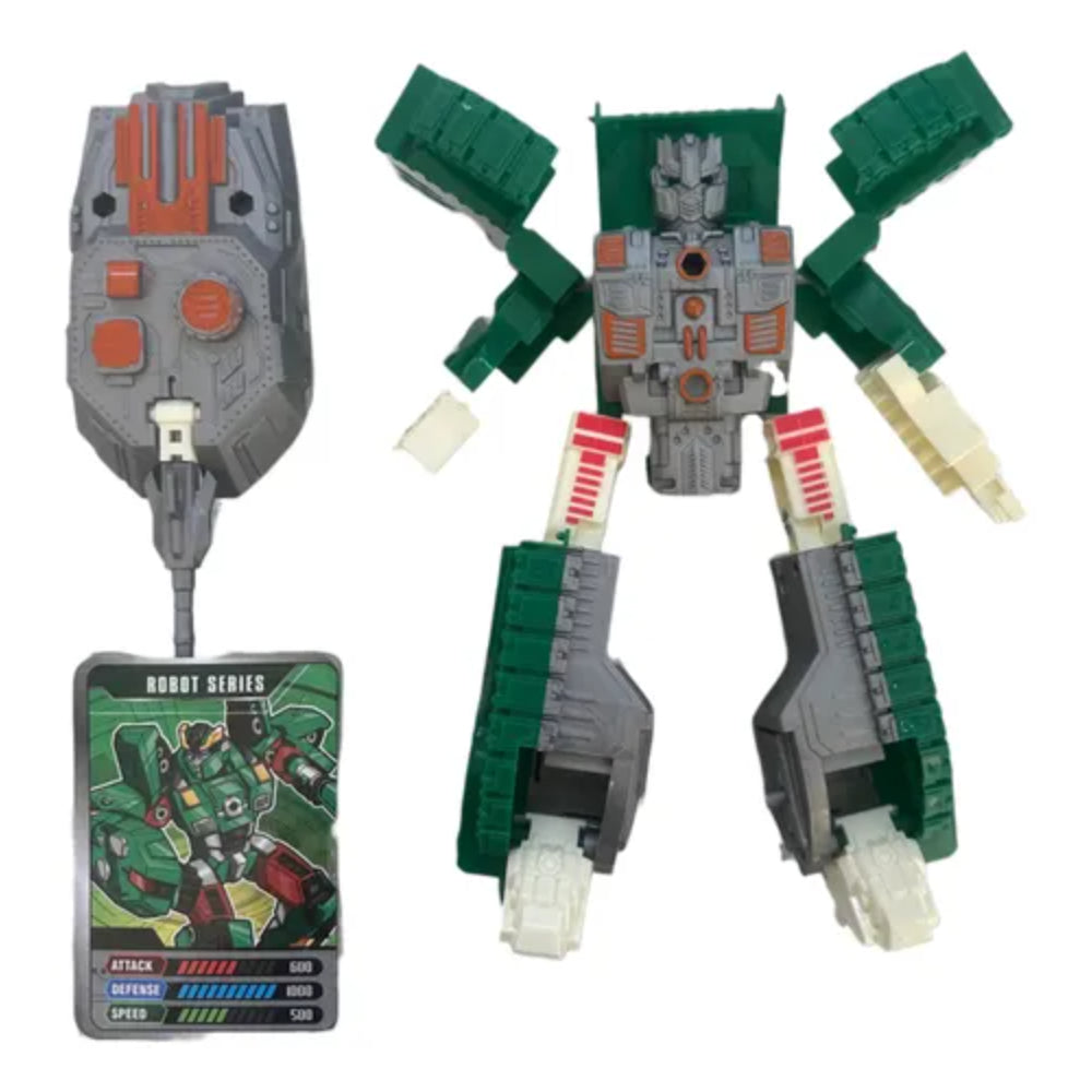 Super Robots Transforming Robot Toy – Green