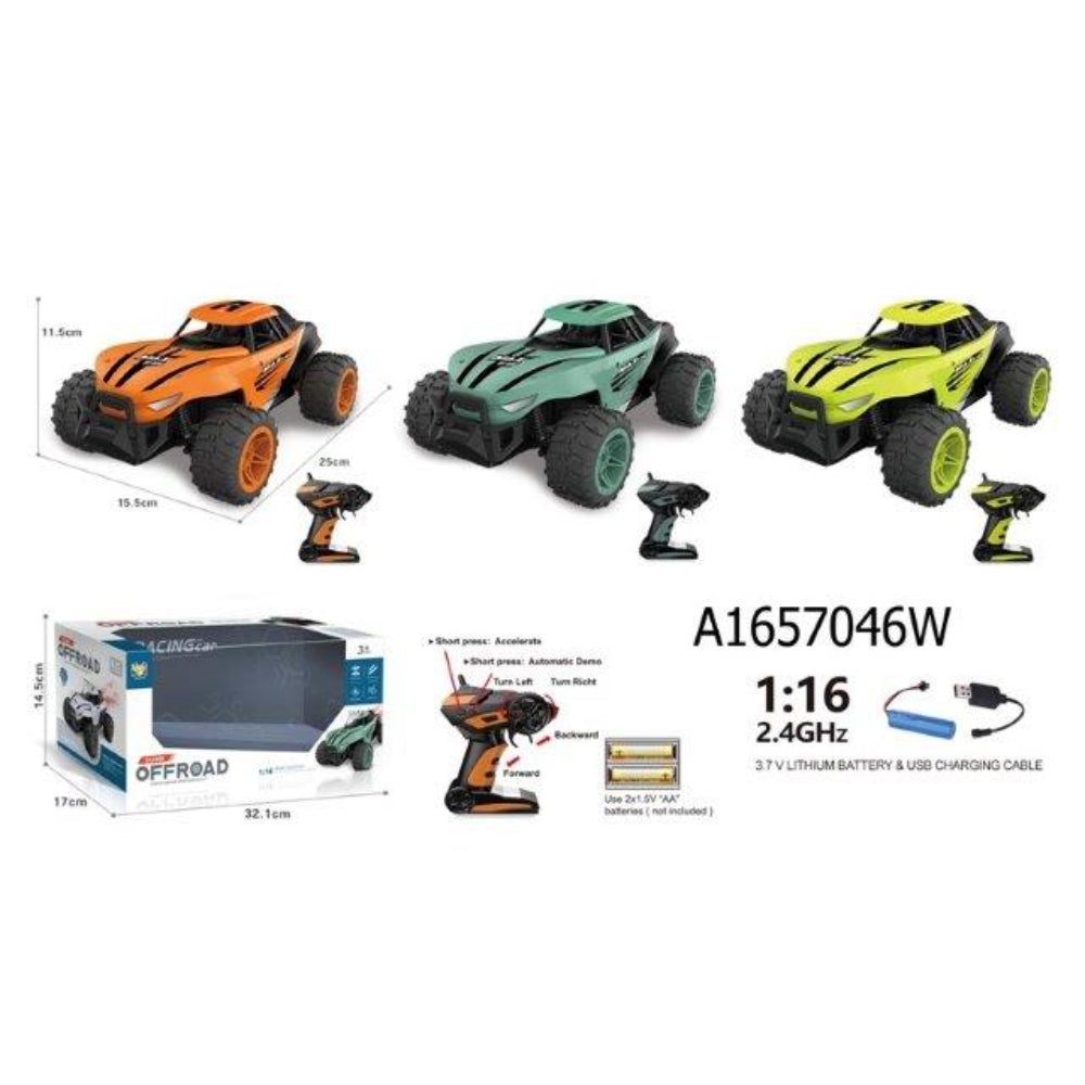Climb Offroad Remote Control Car – Olive Green - Toys - OKO