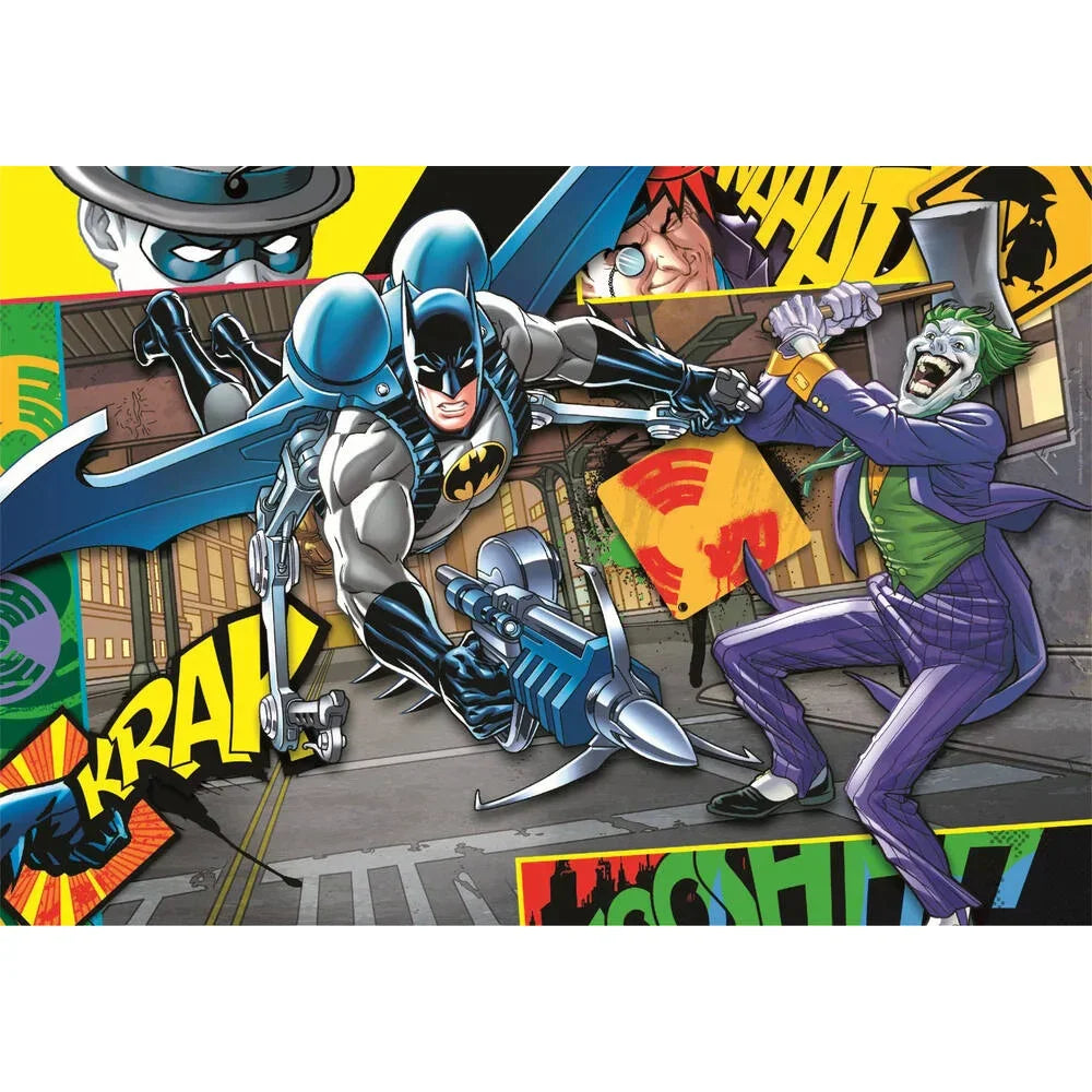 Clementoni Batman Glowing Lights Puzzle – 104 Pcs