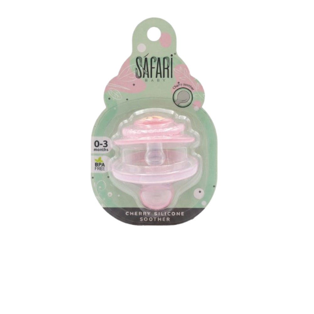 Safari Baby Silicone Soothers 0-3 Months - Baby Essentials