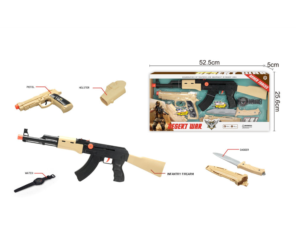 Desert War Armed Forces Set - Toys - OKO