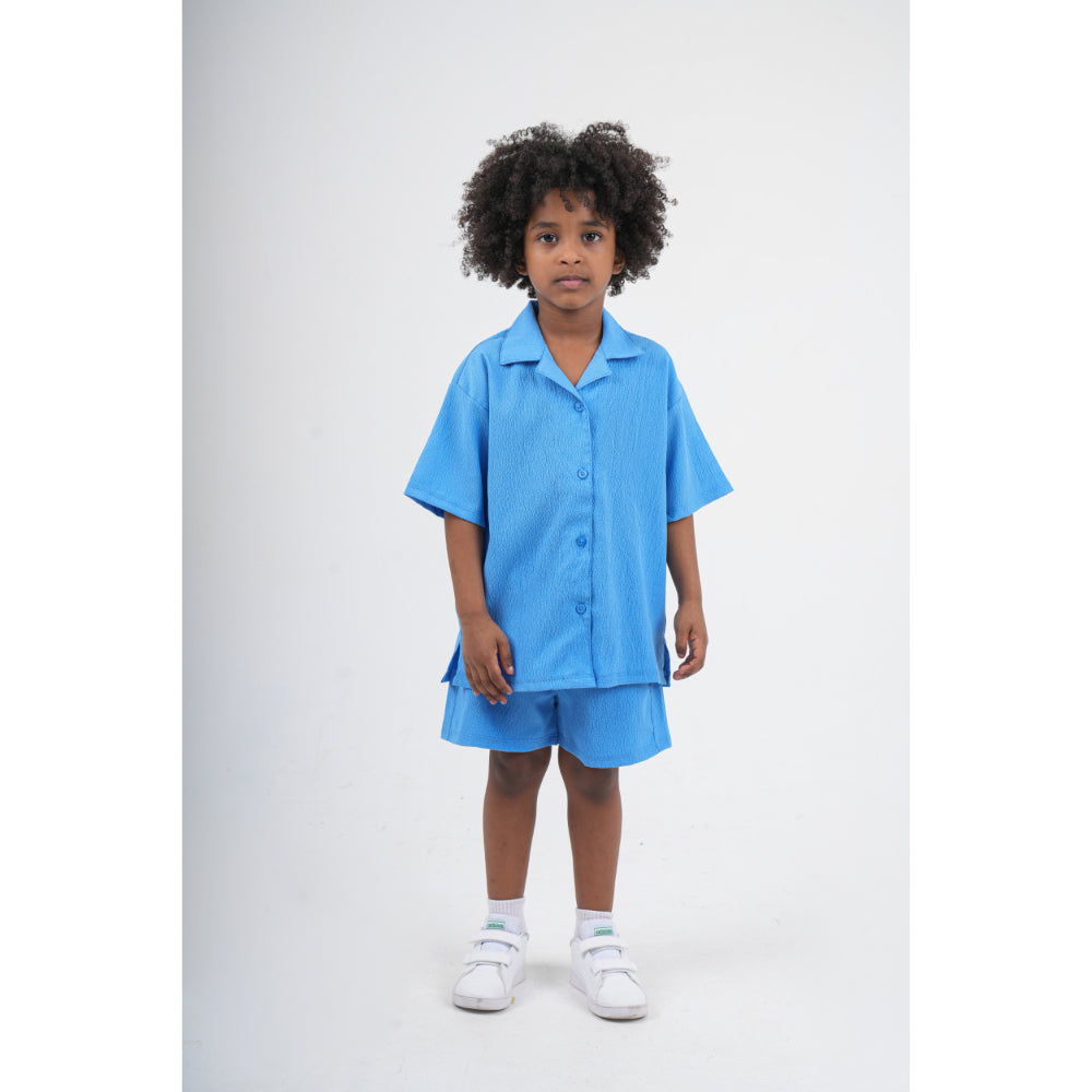 Unisex Baby 2-Piece Outfit Set – Blue