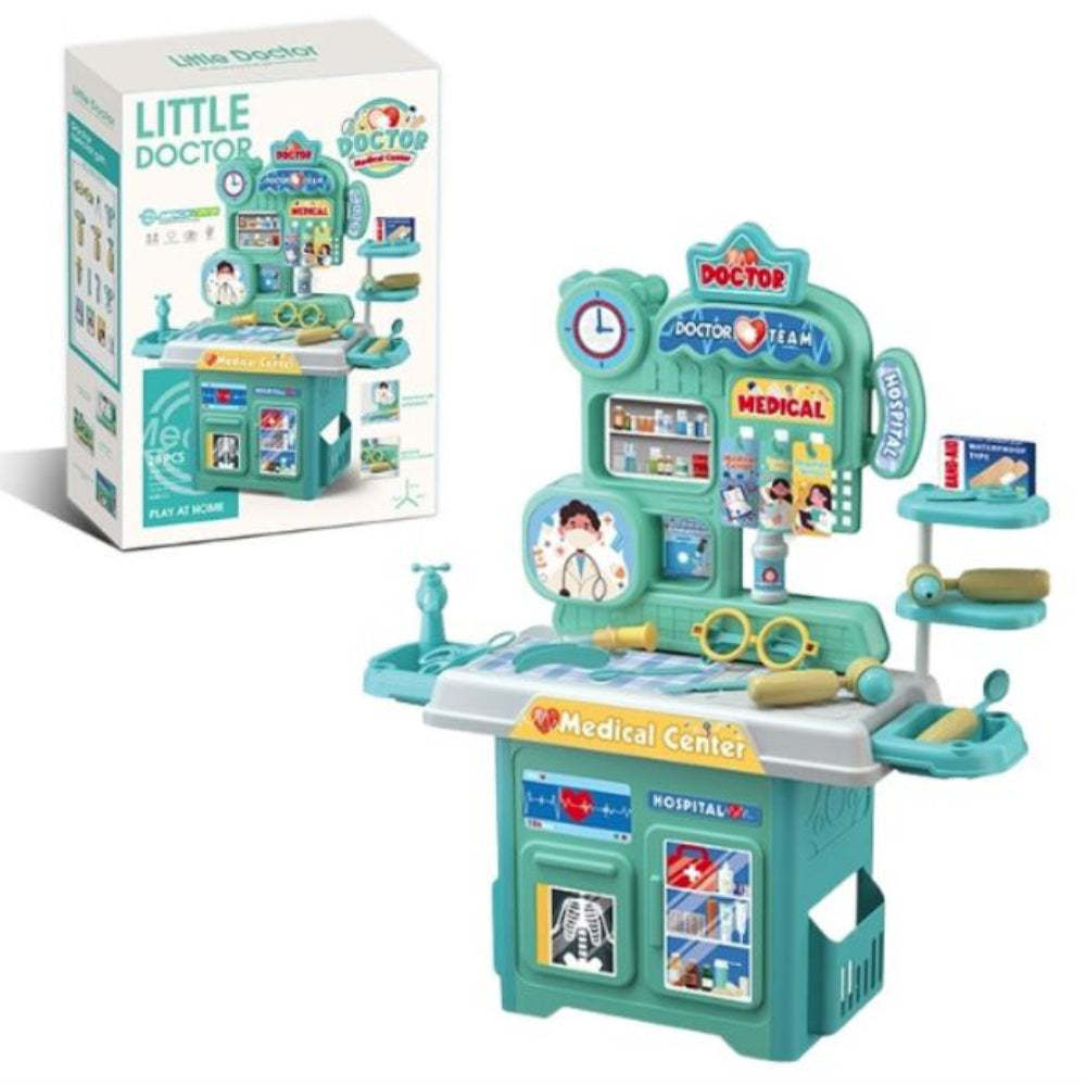 Little Doctor Medical Center Set (Light & Sound) – 28 Pcs - Toys - For Baby
