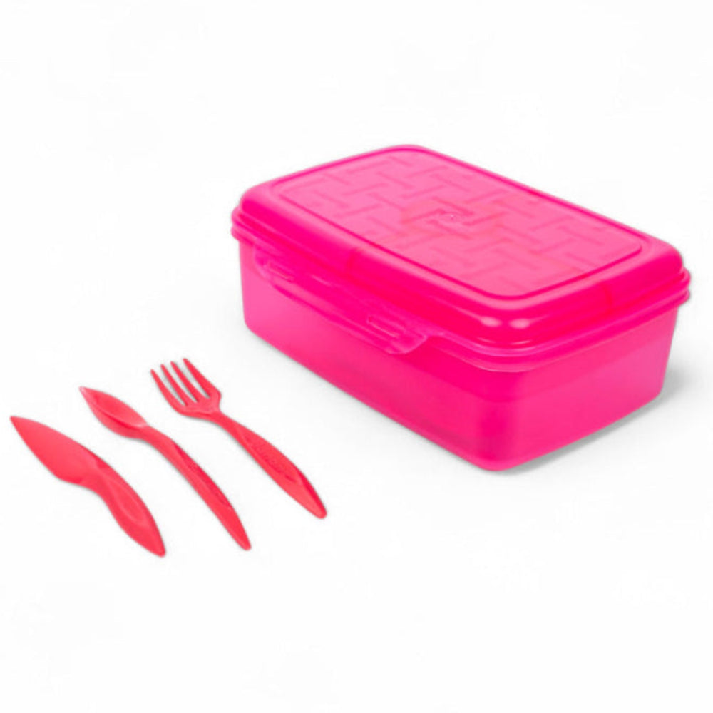 Banana Lunch Box With Splitter 2 Levels 2L – Fuchsia