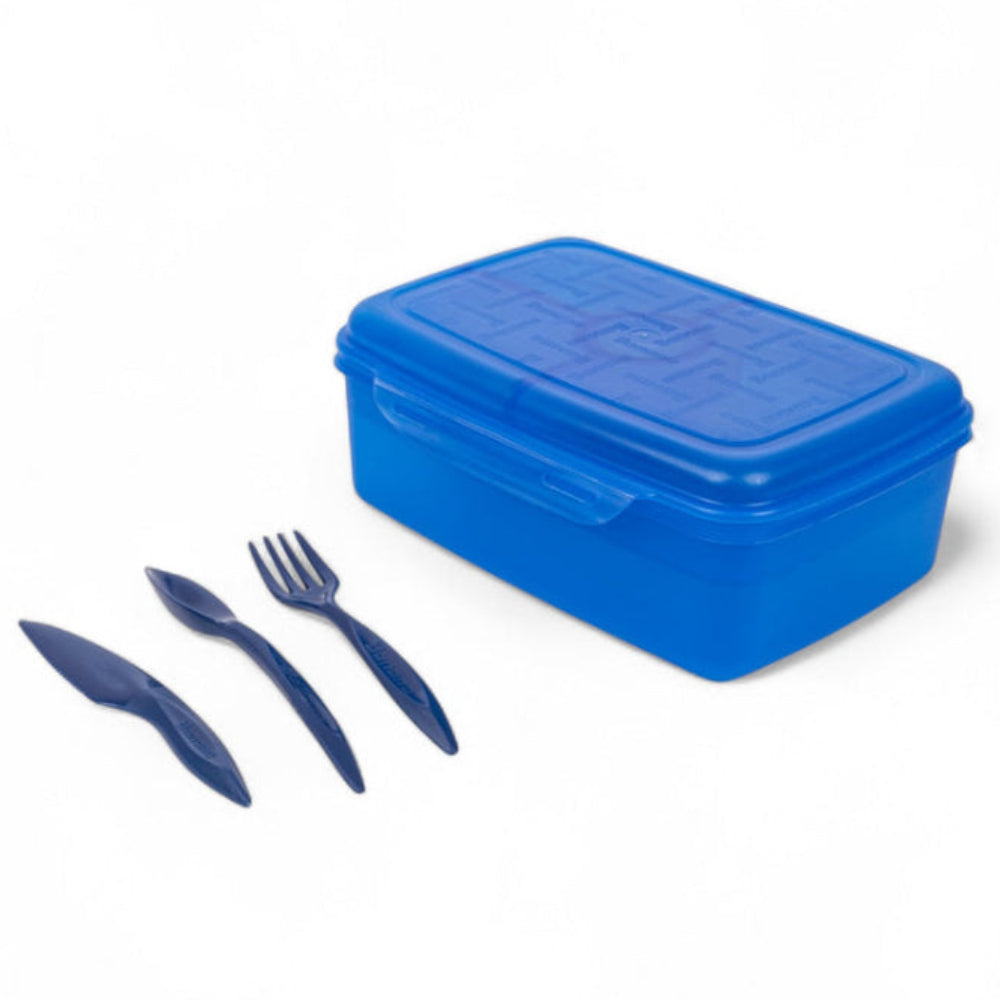 Banana Lunch Box With Splitter 2 Levels 2L