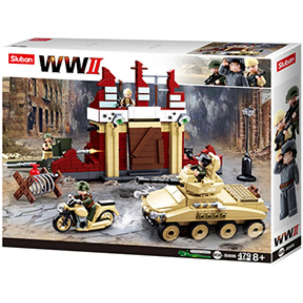 Sluban WWII The Battle of Stalingrad Building Blocks Set - 479 Pcs