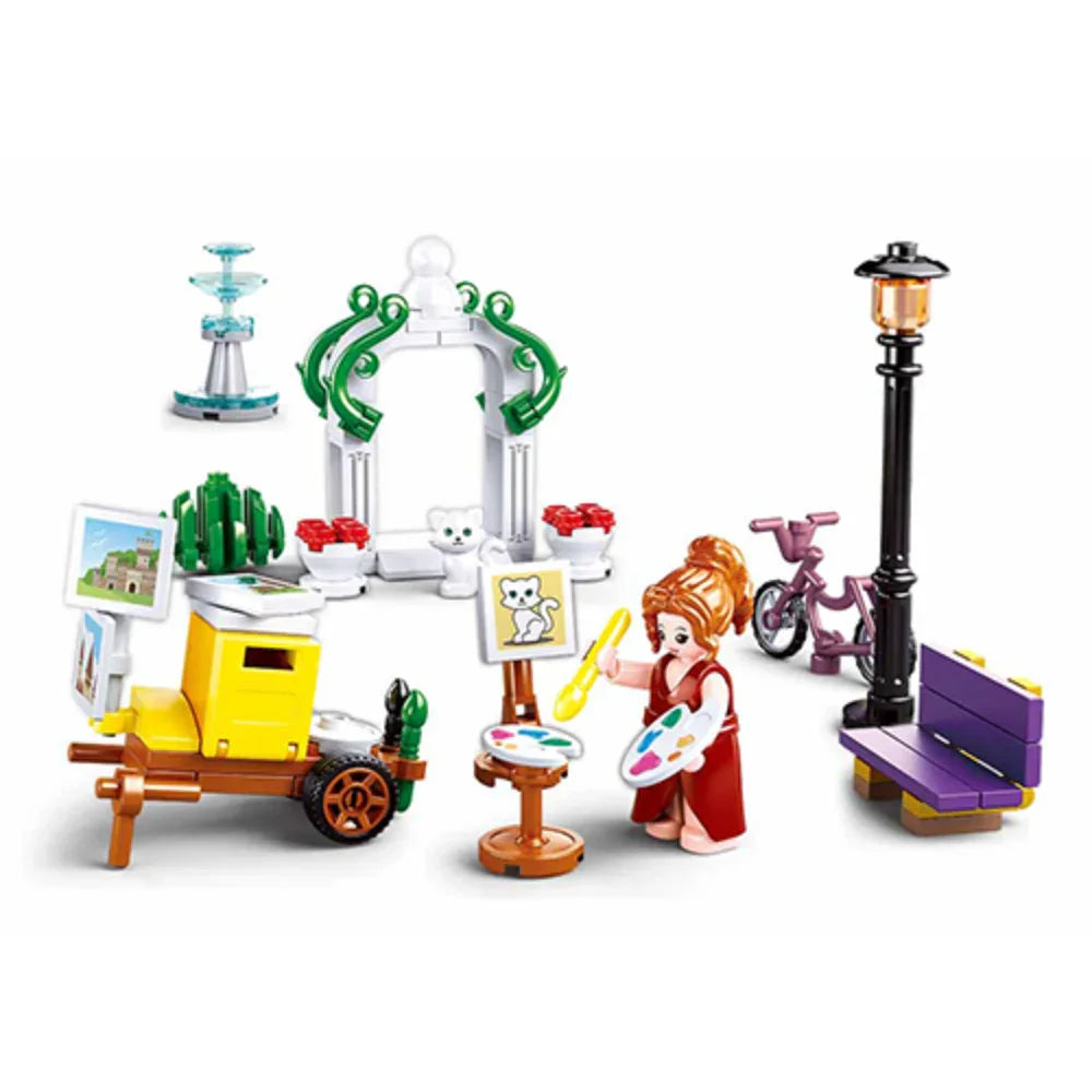 Sluban Girls Dream Park Building Set - 114 Pcs - Toys