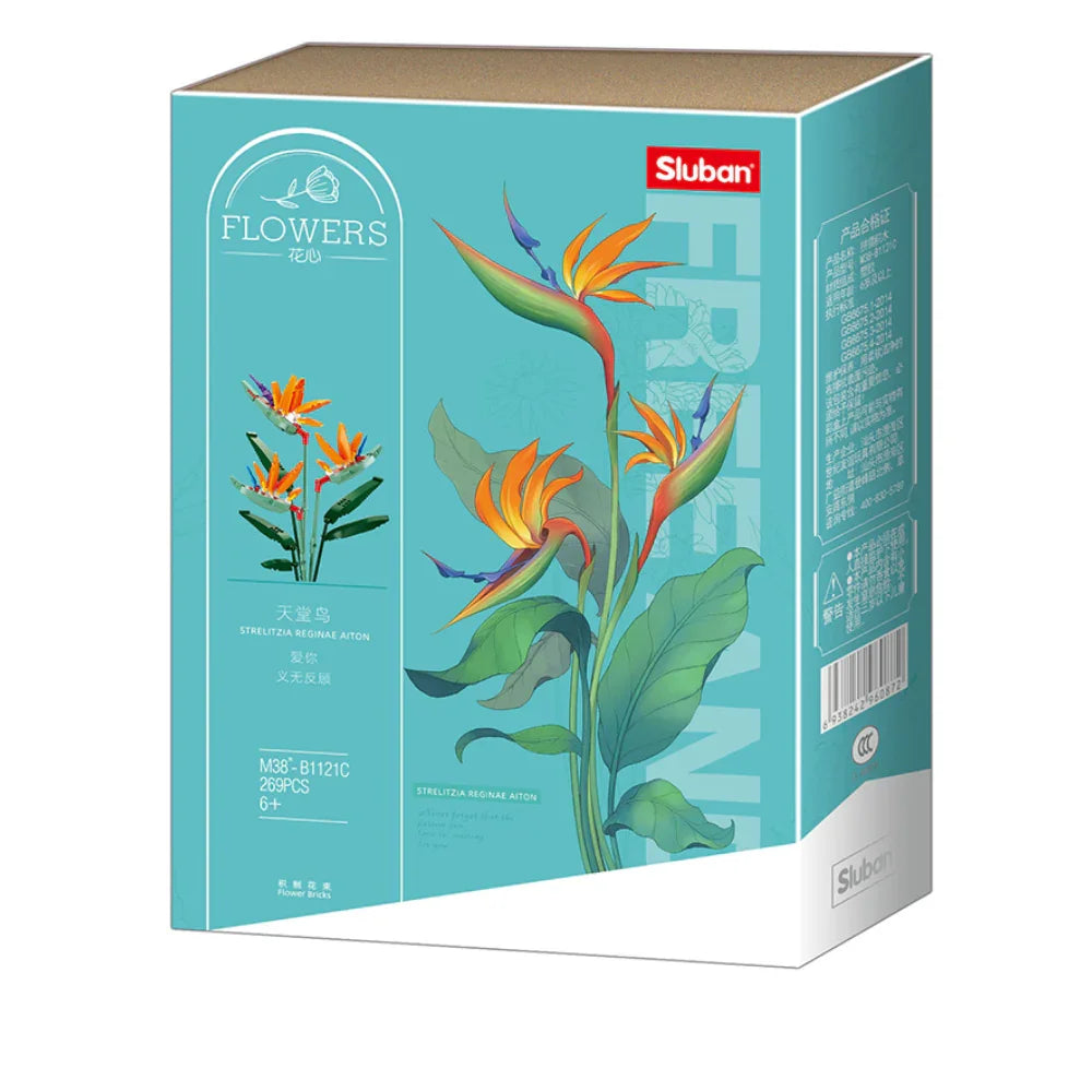 Sluban Flowers Royal Strelitzia - 269 Pcs