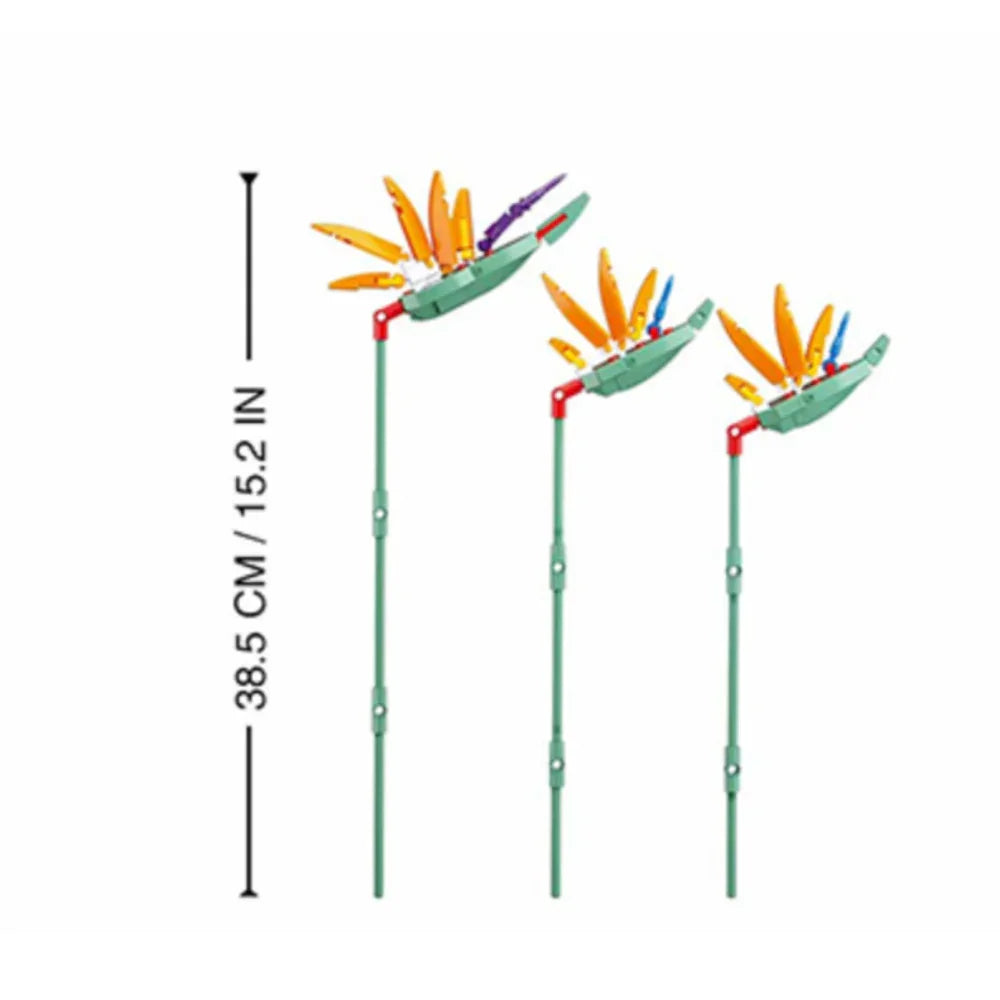 Sluban Flowers Royal Strelitzia - 269 Pcs